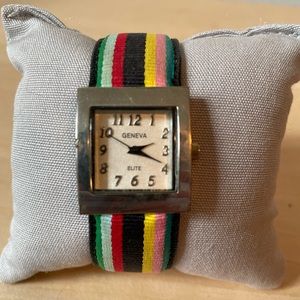 Rainbow band watch